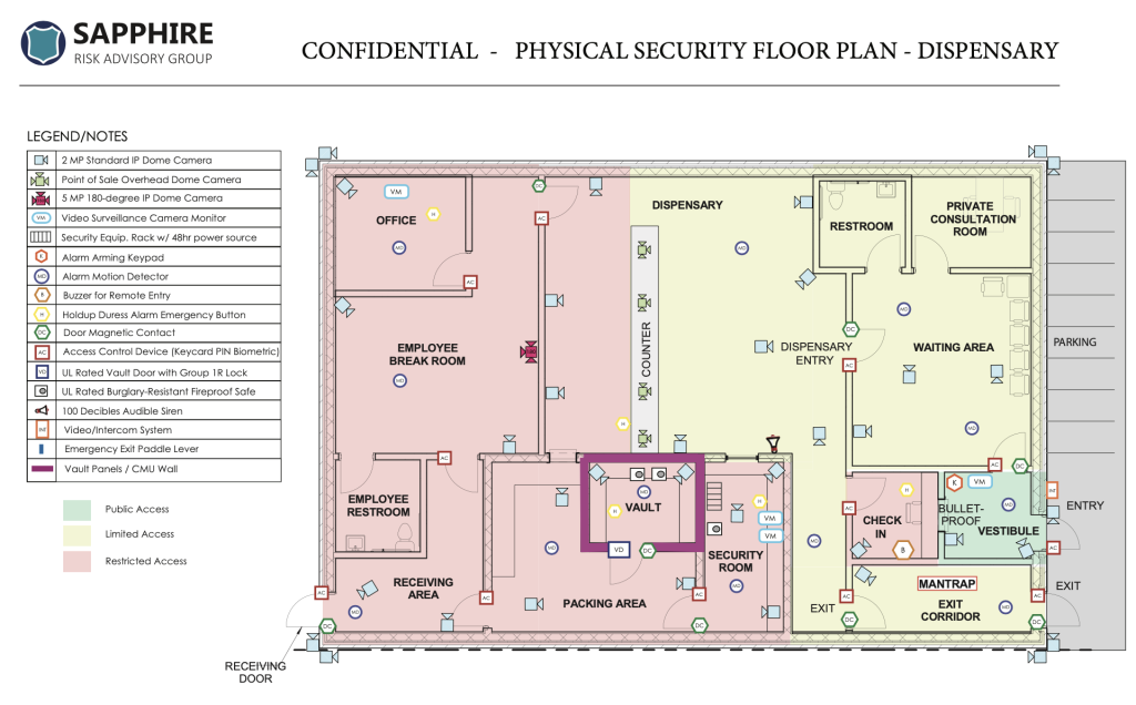 Best Practices For Security Floor Plan Design Sapphire Risk Advisory 